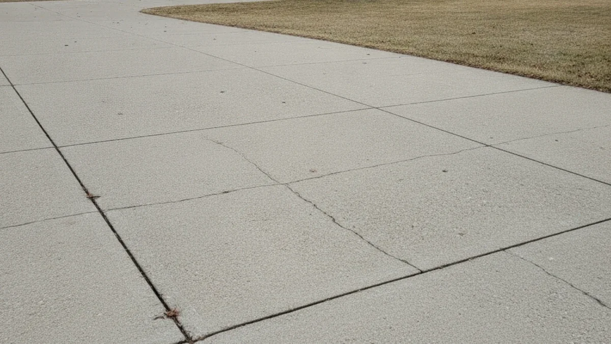 Concrete driveway replacement Plainfield Illinois Will County Grande Park subdivision residential