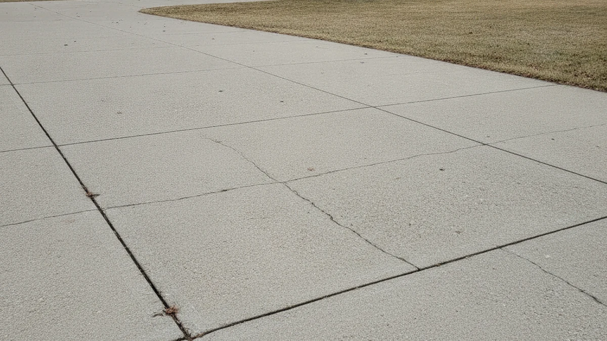 Concrete driveway replacement Plainfield Illinois Will County Grande Park subdivision residential
